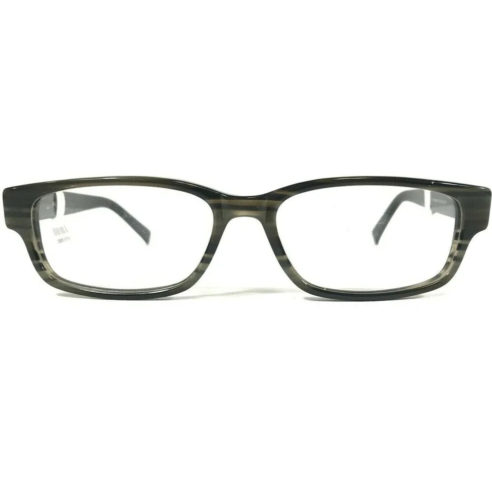 Columbia Eyeglasses Frames MOUNT DIABLO C01 Gray Striped Horn Rim 54-16-145